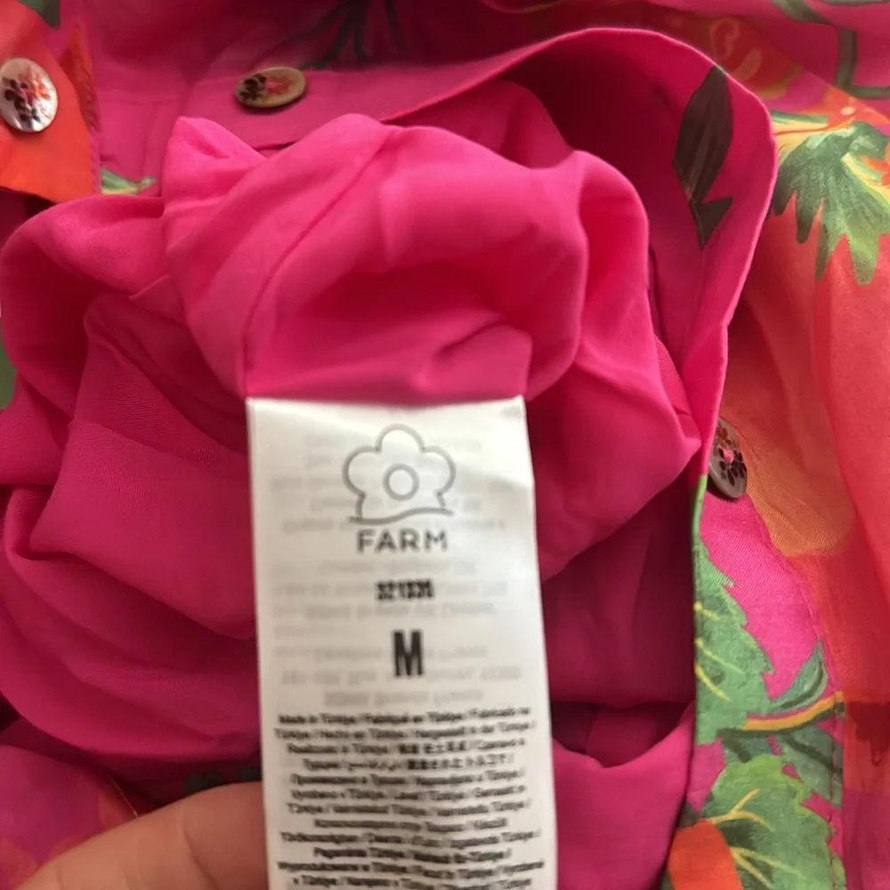FARM Rio Pink Floral Mini Dress - Picture 7 of 7